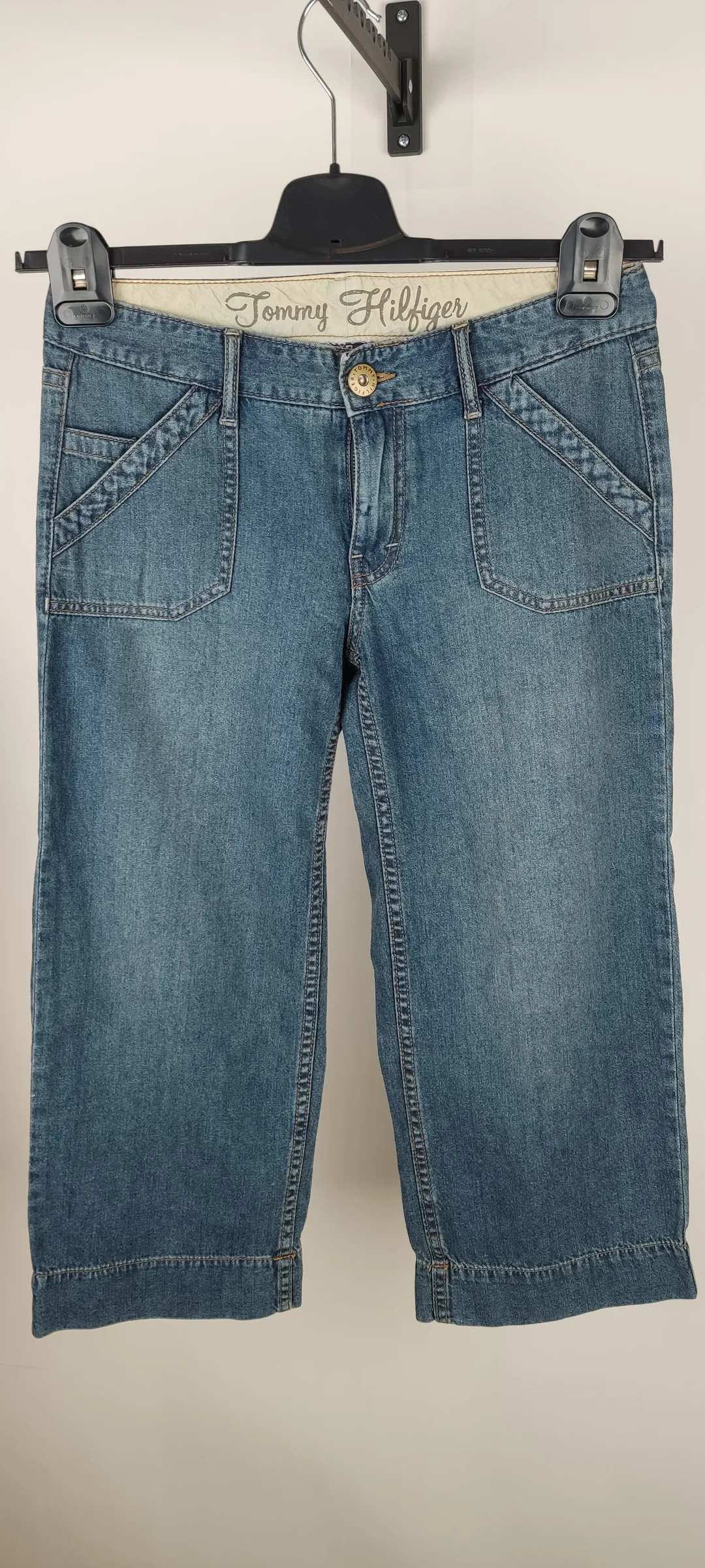 Jeans Tommy Hilfiger Crop-Jeans W37 EUR46 | Premium-Denim - Bild 4