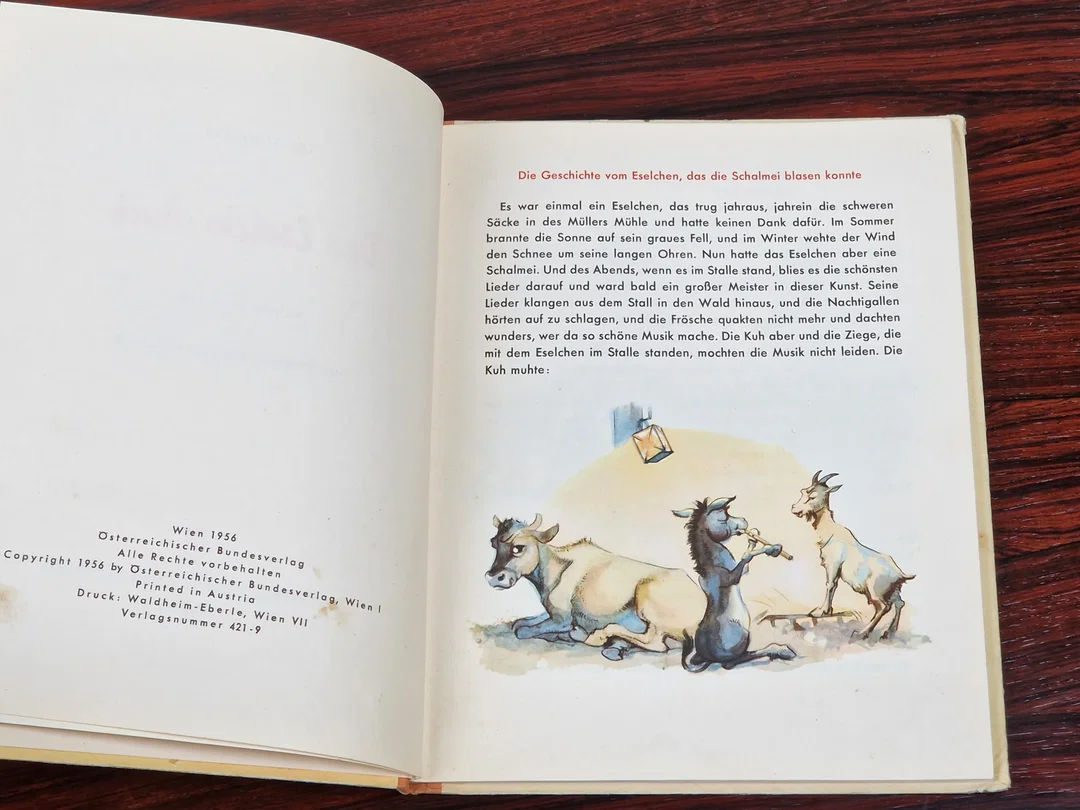 Das Eselein-Buch - Ilse Schaller - Österreichischer Bundesverlag Wien – Bild 5
