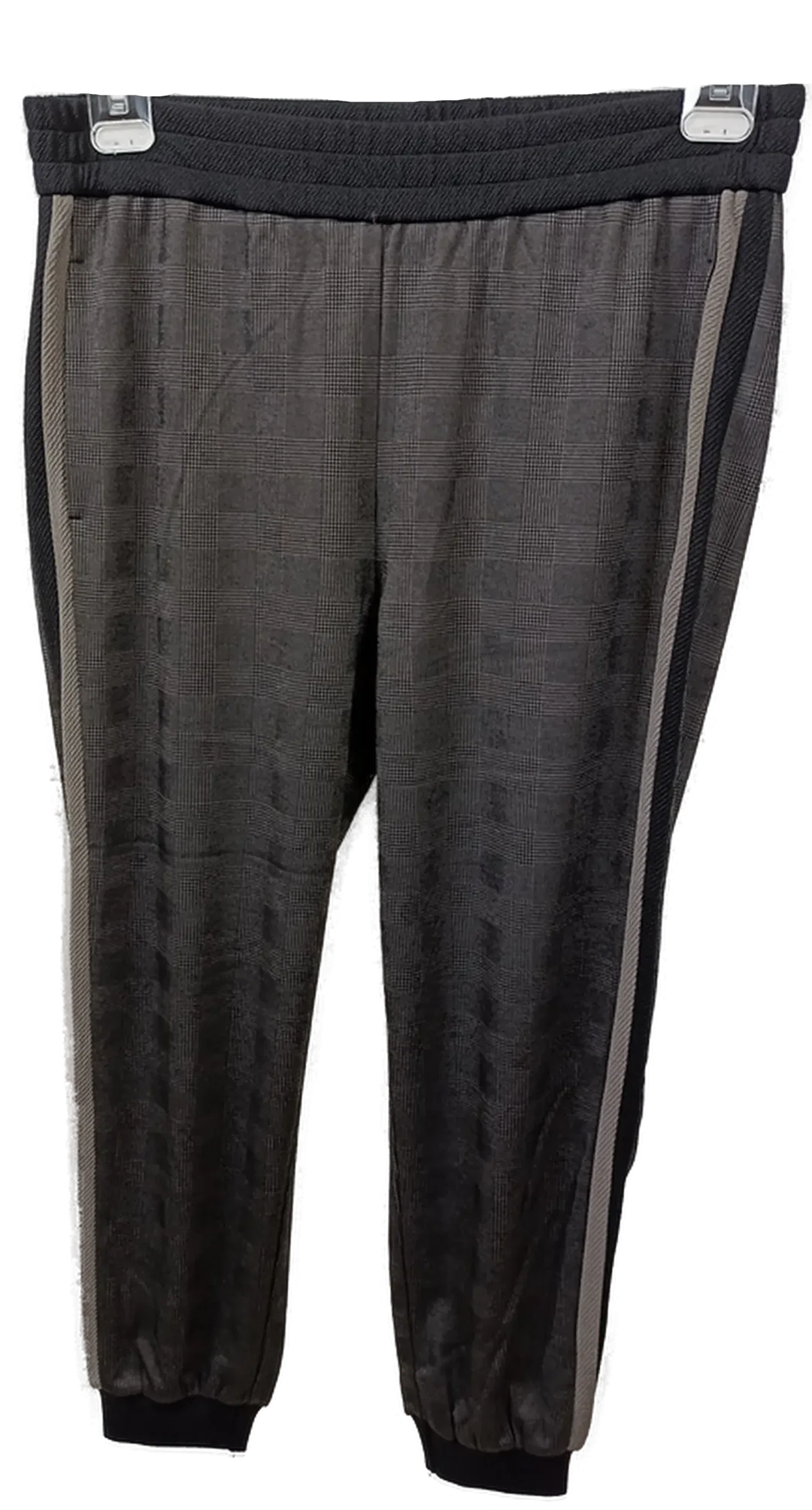 United Colors of Benetton Damen Jogginghose schwarz gemustert Gr. L/G - Bild 4