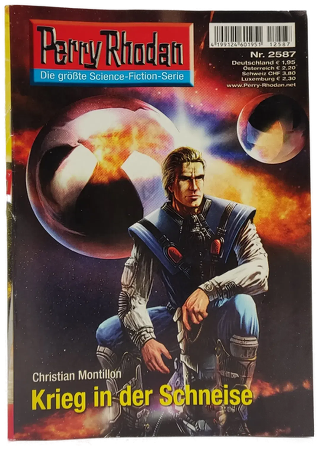 Romanheft Perry Rhodan Krieg in der Schneise Erstauflage Nr. 2587 - Bild 2