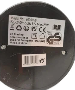 flexible Tischlampe, Metall grau – Vorschau 3