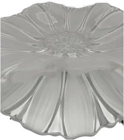 Kristall-Servierplatte Mikasa Transparent | Sunflower Frost – Vorschau 11