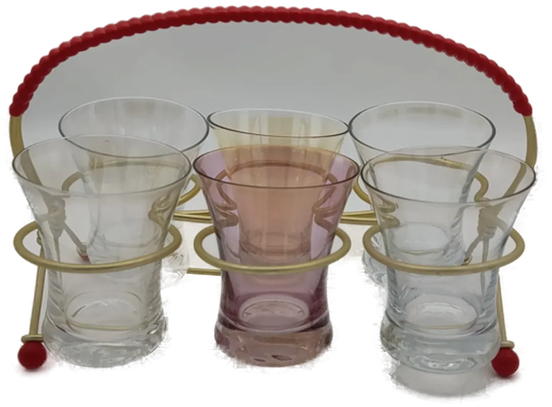 Set 6x vintage Schnapsgläser - Bild 4