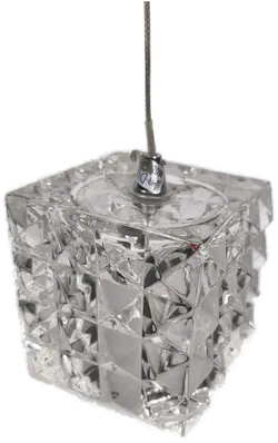 Hängelampe Glaswürfel - Bild 1
