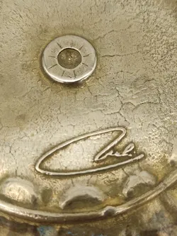 Vintage Messingschale/-teller - Bild 4