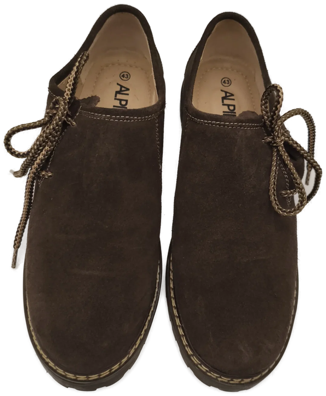 Alpin de Luxe, Trachtenschuhe Herren, Gr. 43, Haferlschuhe – Bild 2