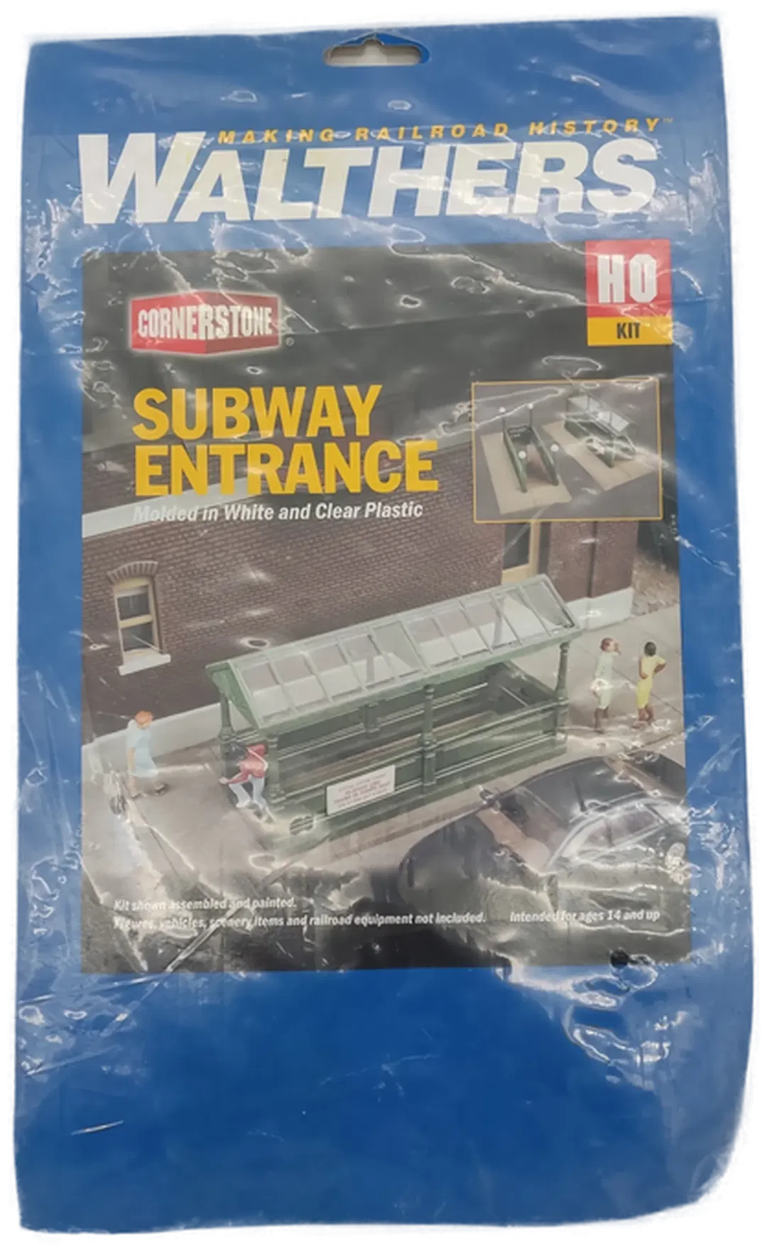 Walthers Cornerstone H0 – Subway Entrance Bausatz – OVP - Bild 4