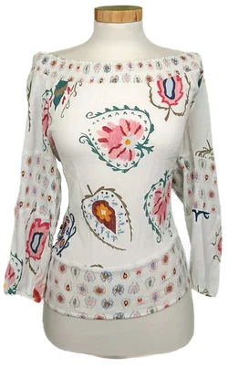 Desigual Damenbluse gemustert Gr. S - Bild 1