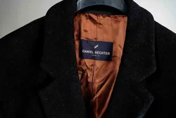 Winter Daniel Hechter Herren-Mantel, lang, dunkelgrau, Gr. 52, L-XL - Bild 2