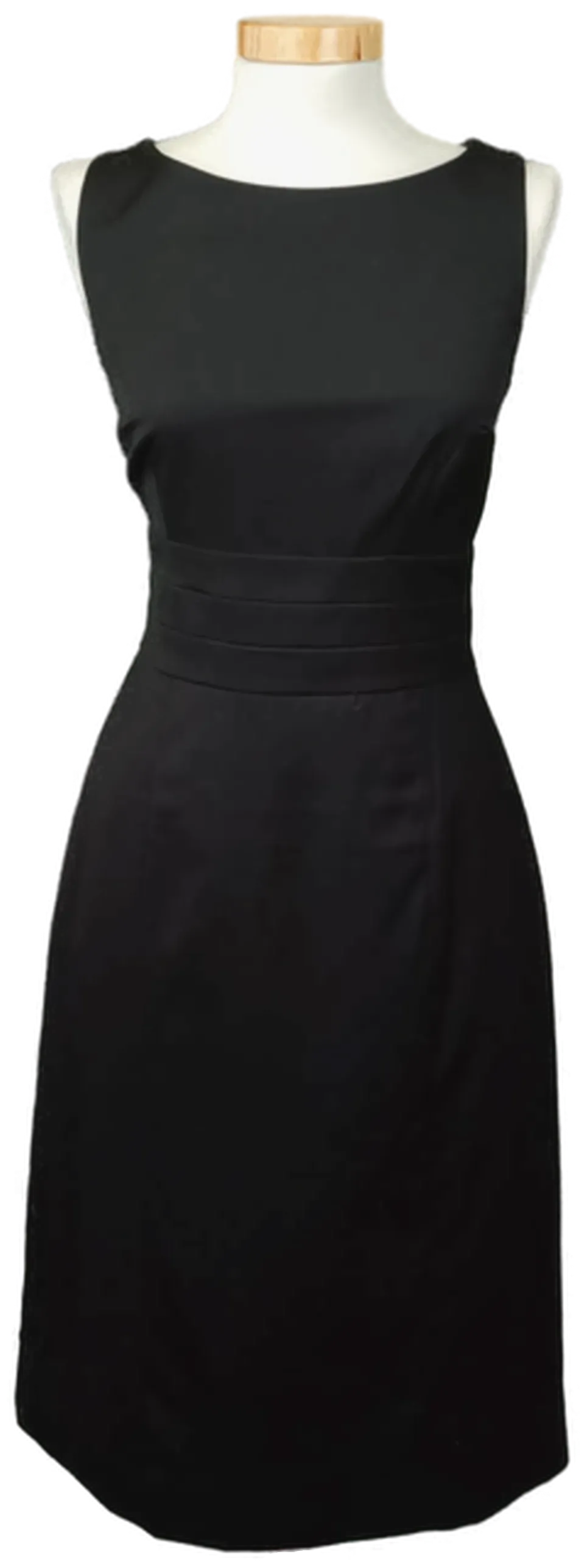 H&M Damen Midikleid schwarz Gr. M - Bild 1