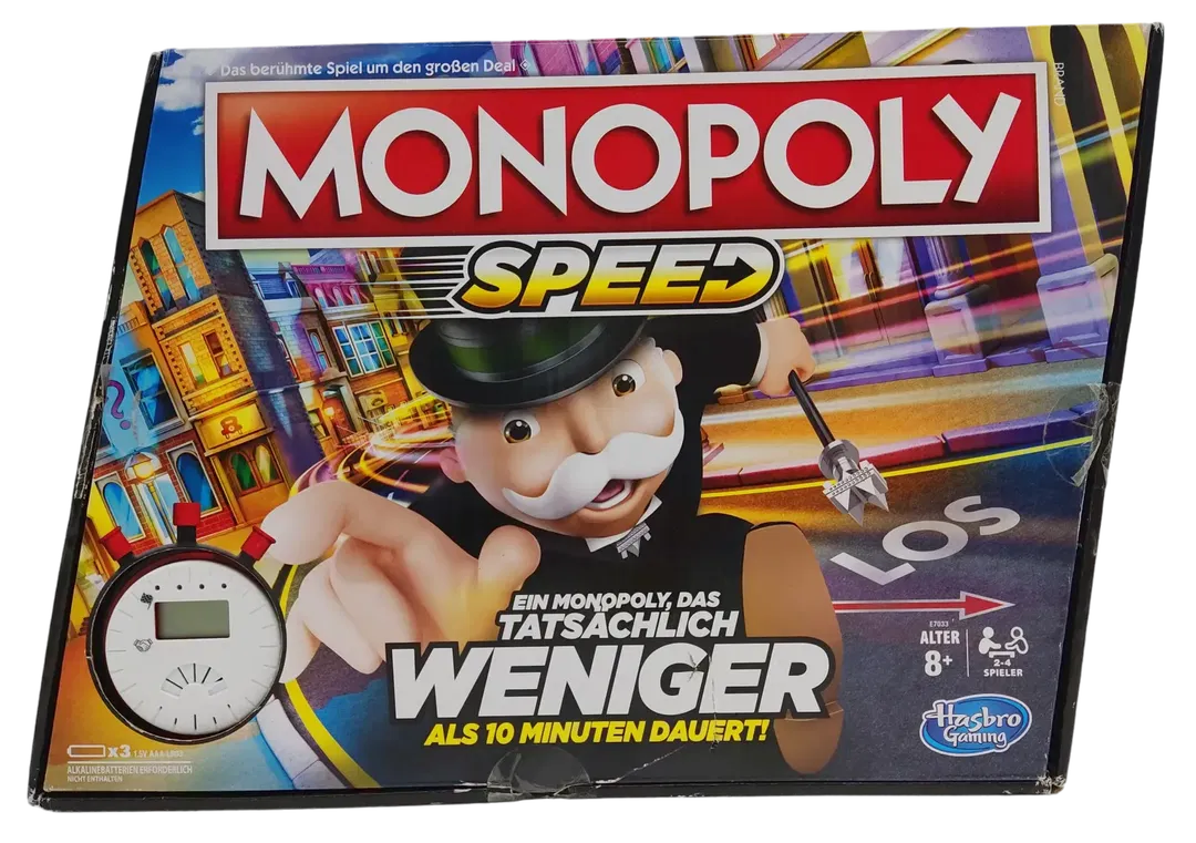 Monopoly Speed - Gesellschaftsspiele - Hasbro  - Bild 1