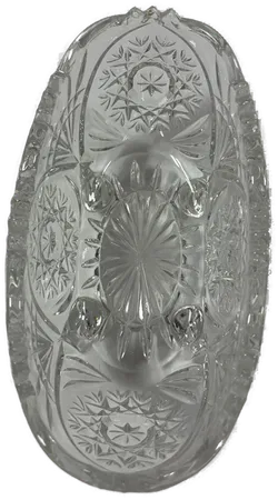 Süßigkeitenschale Glas ovel 15 cm lang - Bild 3