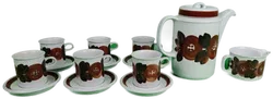 14-teiliges Vintage-Kaffeeservice der Marke Arabia Finnland - Bild 1