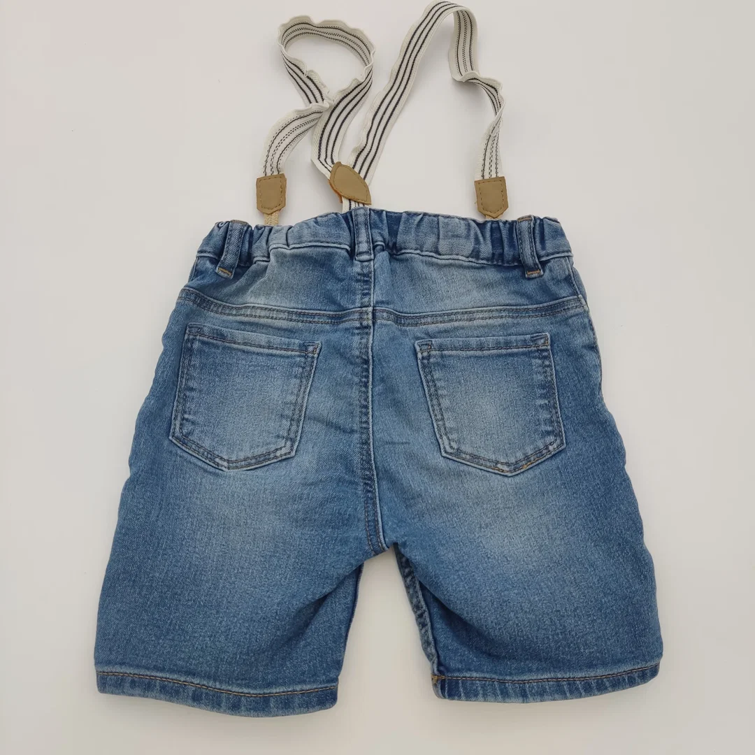H&M Babyjean mit Hosenträger blau - 92 – Bild 2
