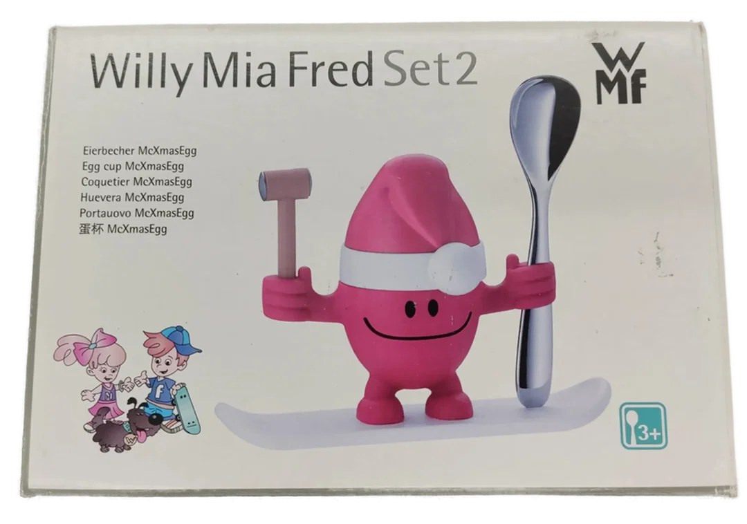 WMF Willy Mia Fred Set 2 Eierbecher – Bild 4