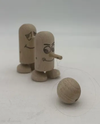Waggli Holzfiguren - Kinder Spiel – Bild 2