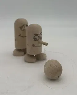 Waggli Holzfiguren - Kinder Spiel - Bild 2