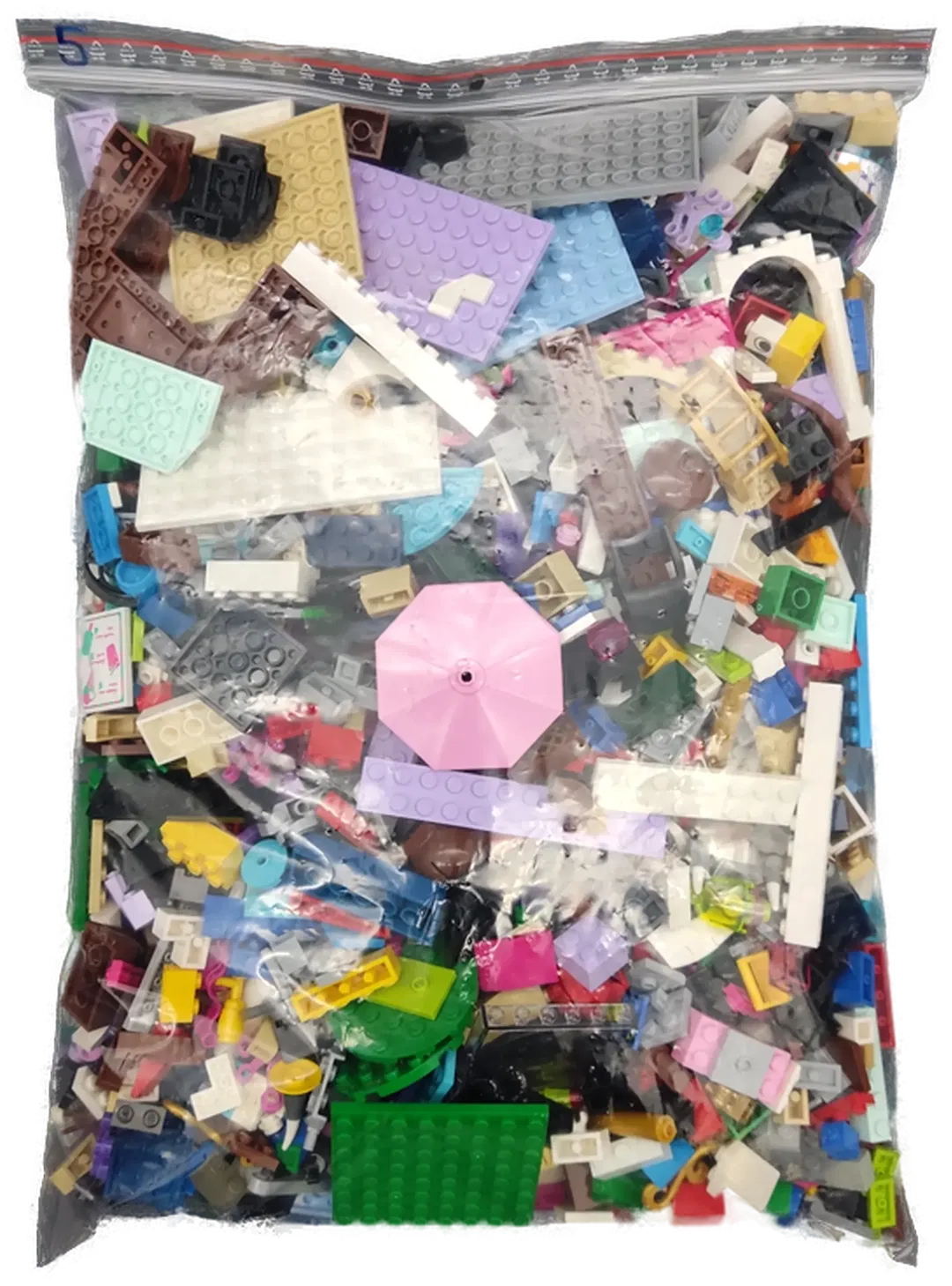 1,5 Kilo LEGO Steine gemischt Nr. 5 - Bild 4