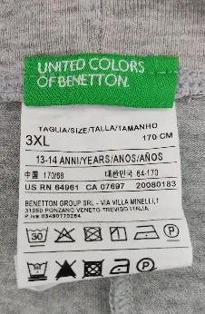 Benetton Kinder Hose grau Gr.170 - Bild 4