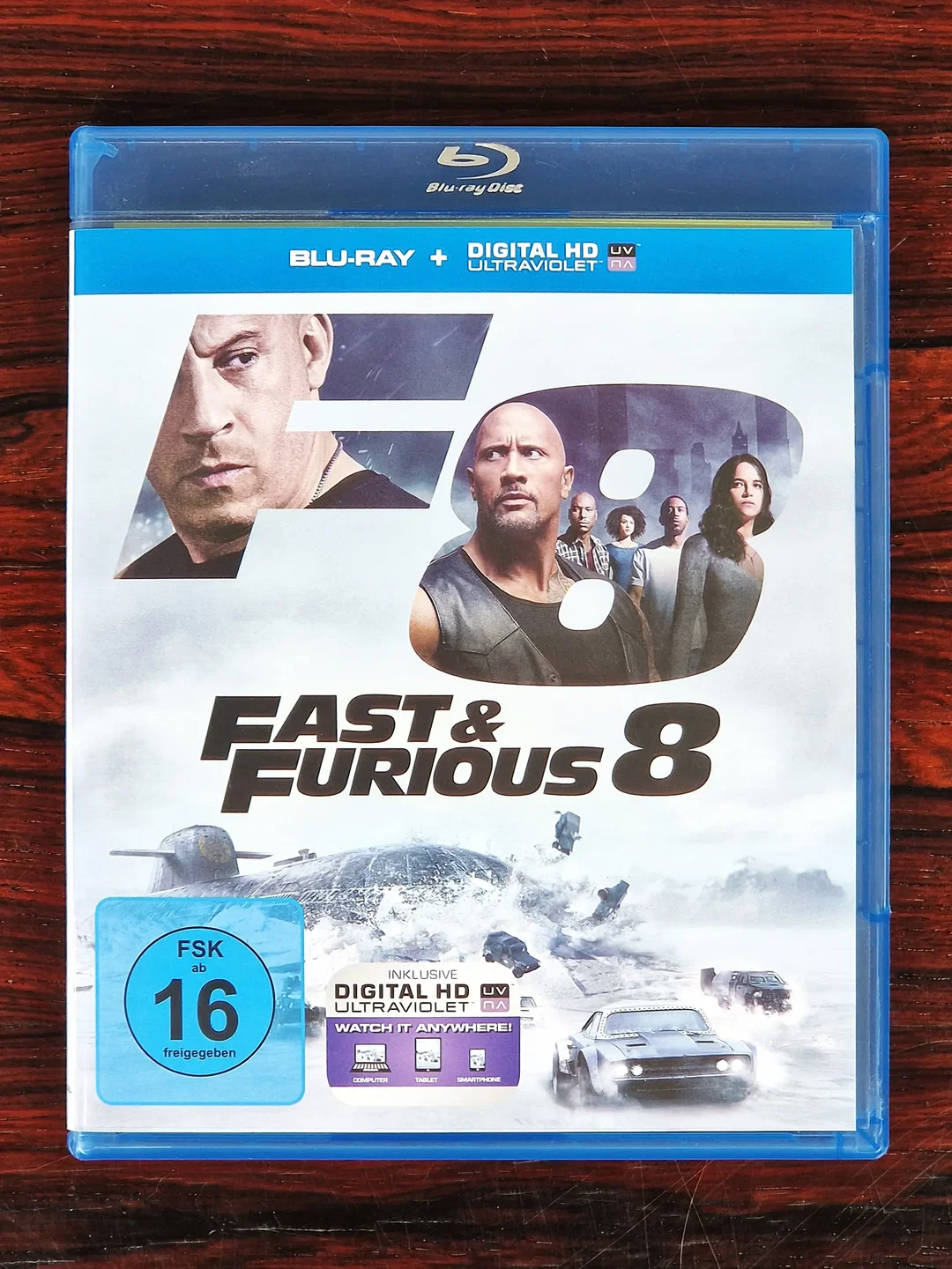 Fast & Furious 8 - Film - Blu-ray - Bild 1