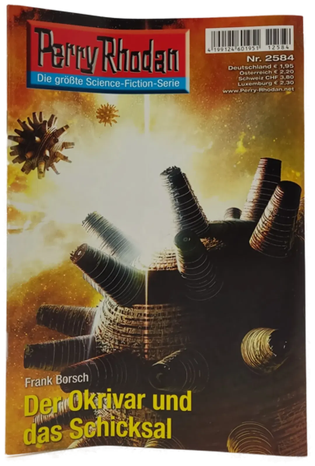 Romanheft Perry Rhodan Der Okrivar und das Schicksal Erstauflage Nr. 2584 - Bild 2