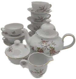 Porzellan-Kaffeeservice Winterling Germany Für 6 | Zeitloser Charme - Bild 5