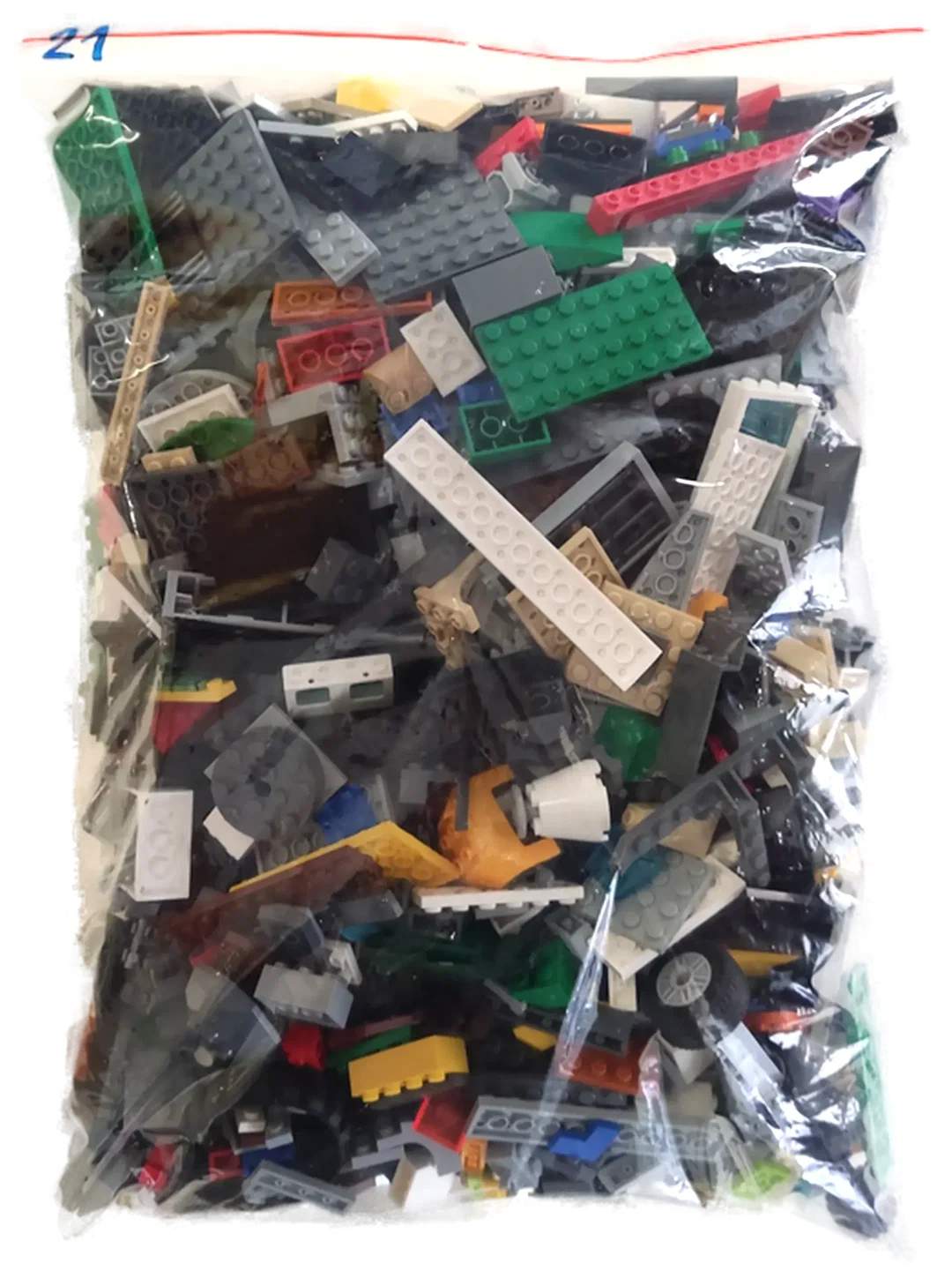 1,5 Kilo LEGO Steine gemischt Nr. 21 - Bild 1