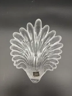 Riedel Bleikristallschale in Muschelform -  23cm x 20cm - Bild 4