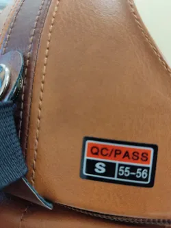 Motorradhelm Retro unisex braun/beige Gr. S (55-56) - Bild 6