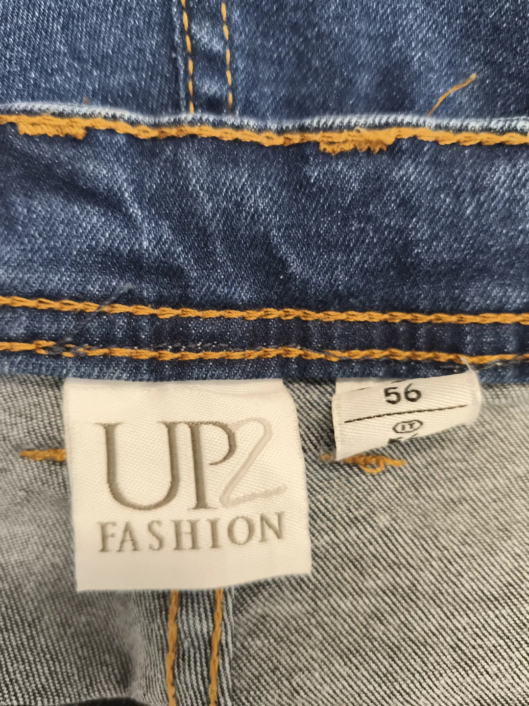 UP2 Fashion, Herrenshorts Jeans, Gr. 56 – Bild 3