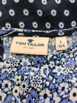 Kleid Tom Tailor Geblümt Viskose Gr.164 | Sommerleicht - Bild 3