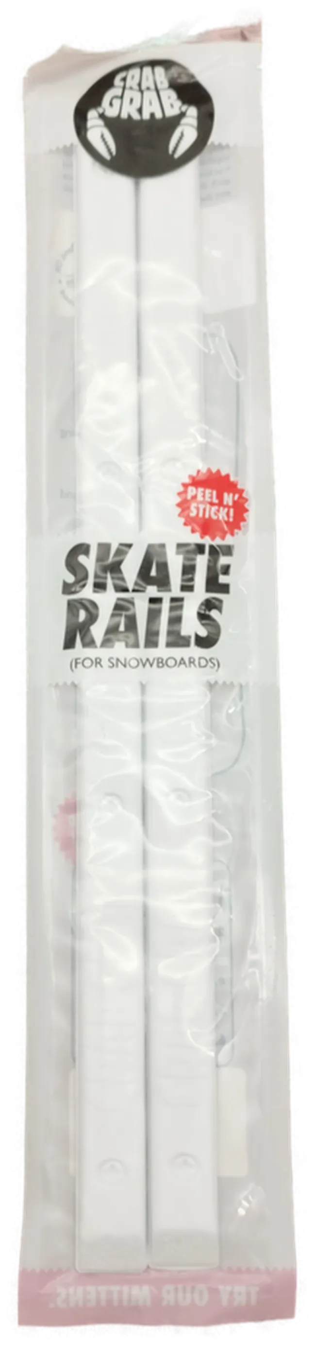 Snowboard Skate Rails - weiß / Peel'n'Stick - Bild 1