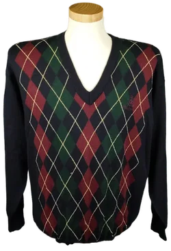 Burlington Herrenpullover gemustert Gr. 50 – Vorschau 1