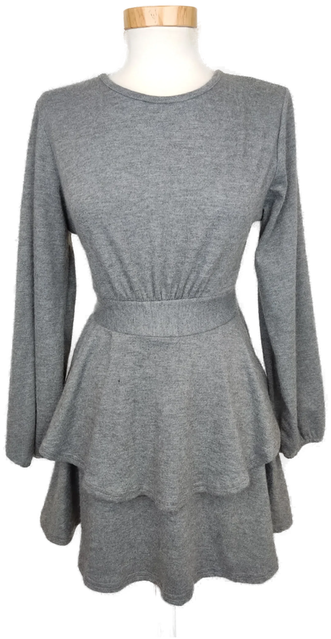 [NEU] My Style Damen Minikleid grau - M/38 - Bild 4