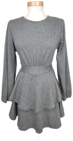 [NEU] My Style Damen Minikleid grau - M/38 - Bild 1