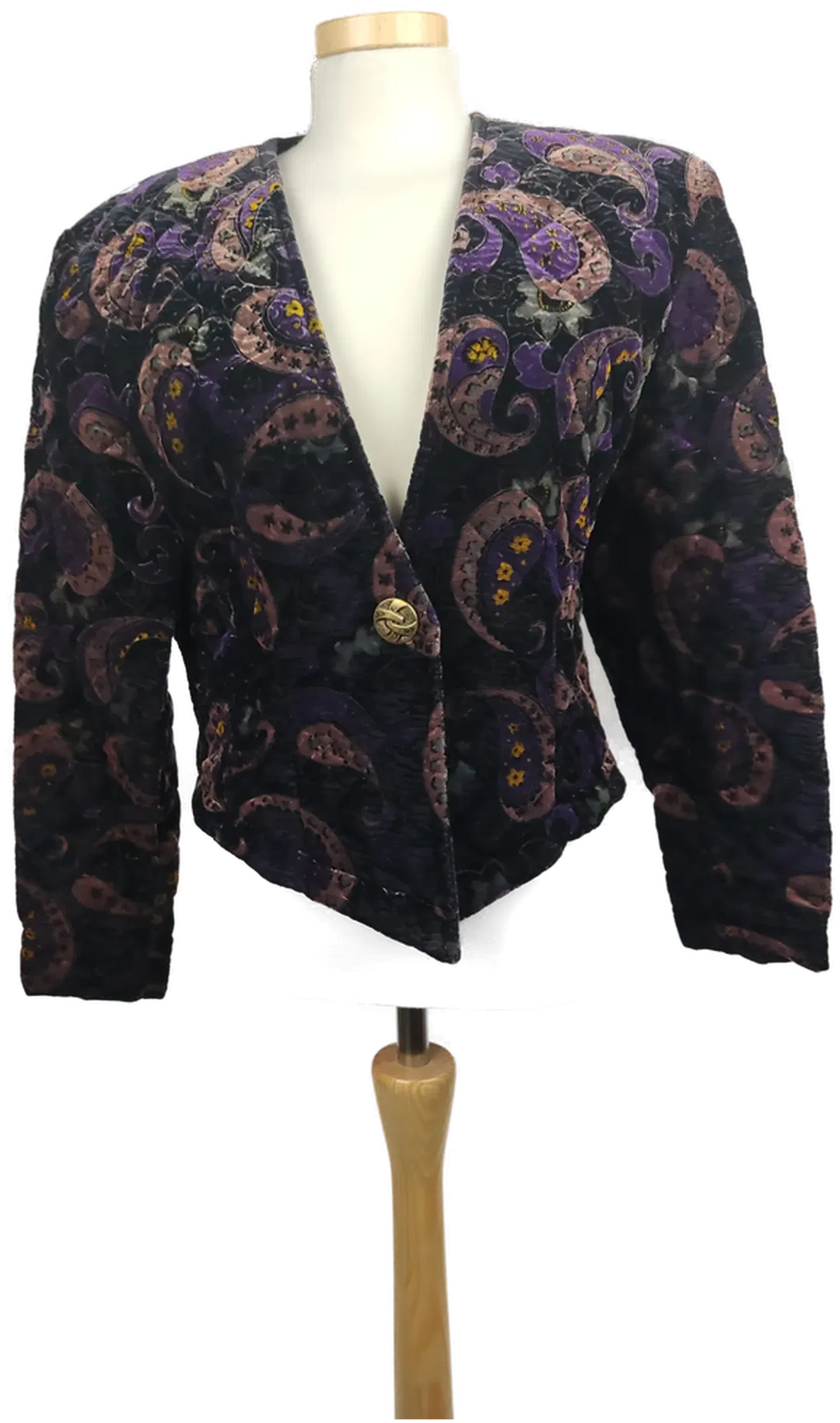 Sandra Cellini Damenblazer Vintage schwarz - M/38 - Bild 1