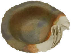 Keramik Obstschale modern Handarbeit - D/25 cm - Bild 3