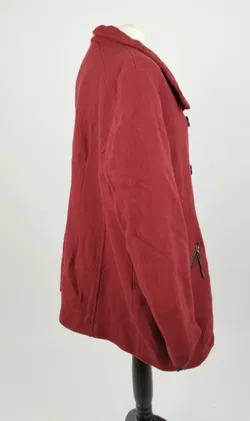 THE OUTERWEAR C&A Mantel Weinrot - Gr. 50 - Bild 2