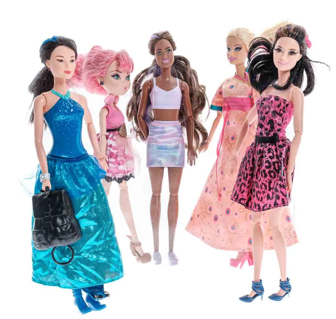 Mattel "Barbie" / "Ever After High" Puppen Konvolut 5 Stück – Bild 2