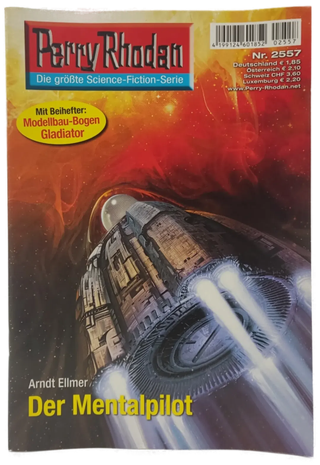 Romanheft Perry Rhodan Der Mentalpilot Erstauflage Nr. 2557 - Bild 1