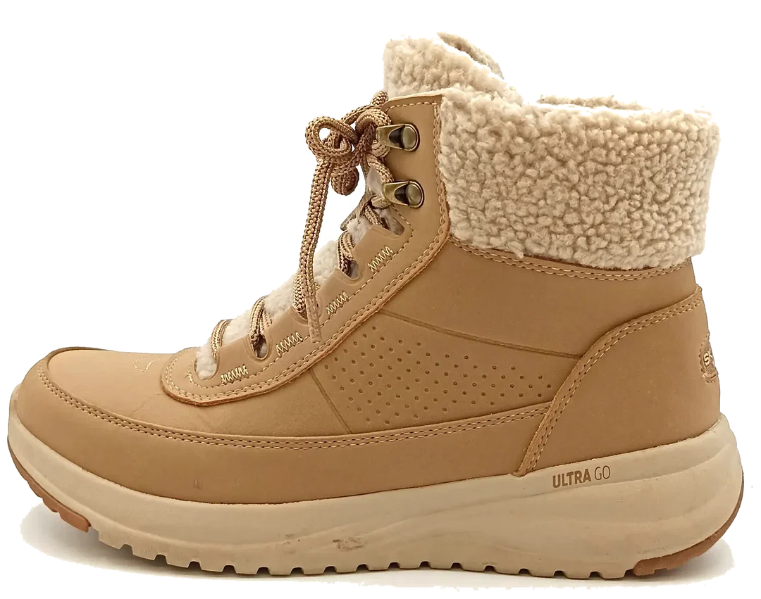 Skechers Damen Winterboots beige Gr. 38 – Bild 5
