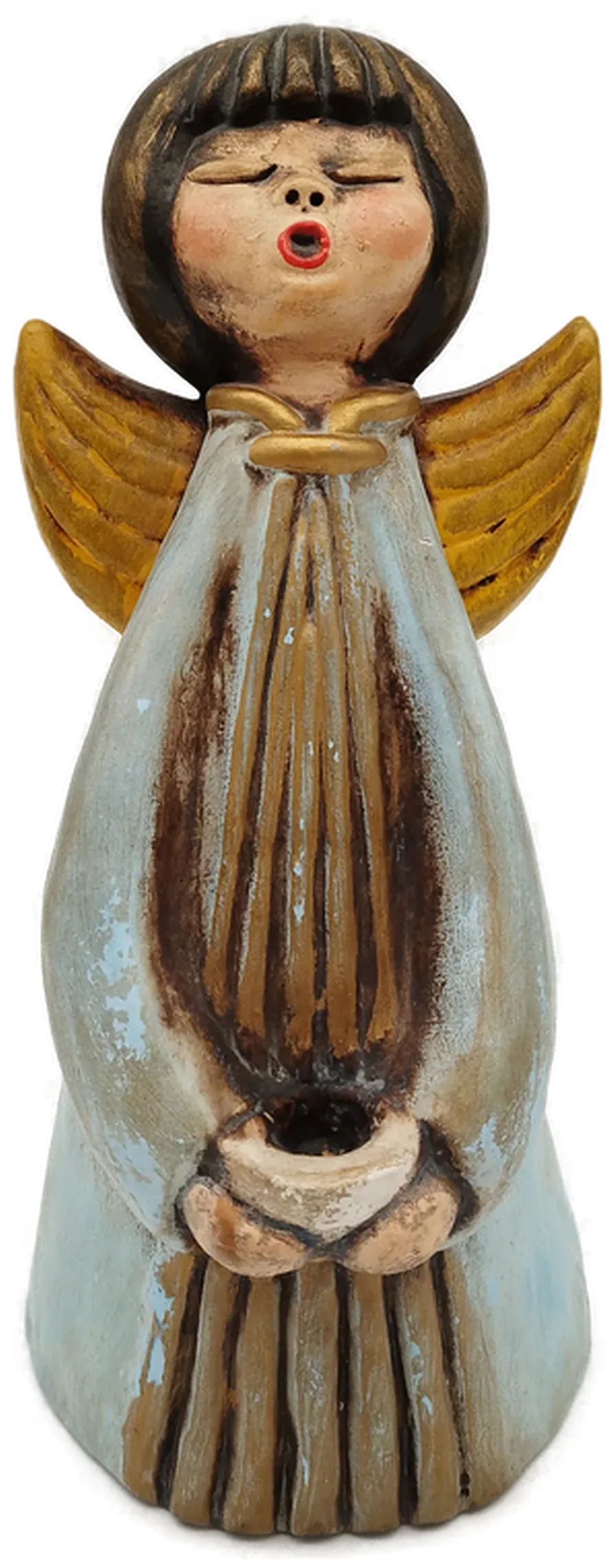 Original Bozner Thun Engel mit Kerzenhalterung - ca. 25cm hoch - Bild 1