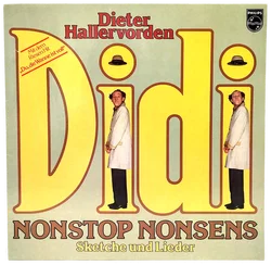 LP Dieter Hallervorden Nonstop-Nonsens-Sketche 1978 | Kabarett-Kult - Bild 1