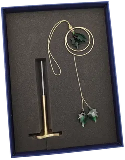 Swarovski Weihnachtsdeko Garden Tales Stechpalmenblätter | Sammlerstück - Bild 1