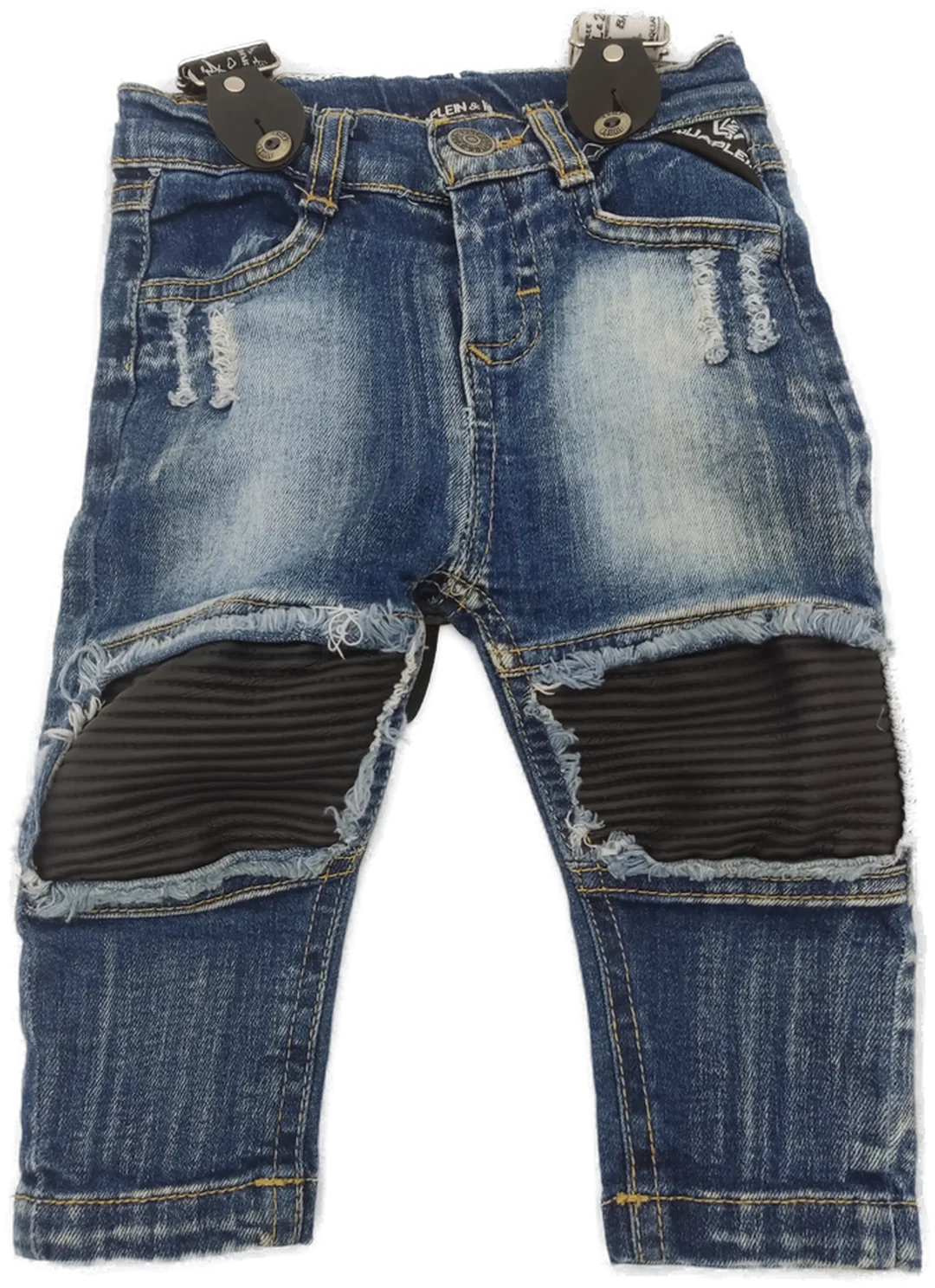 Lilitop Kinder Jeans mit Hosenträger Gr. 80 cm, 9-12 Monate – Bild 4