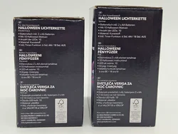 LED-Dekolichterketten für Halloween Set #4 (Geister, Fledermäuse, Kürbisse und Spinnen) – Vorschau 13