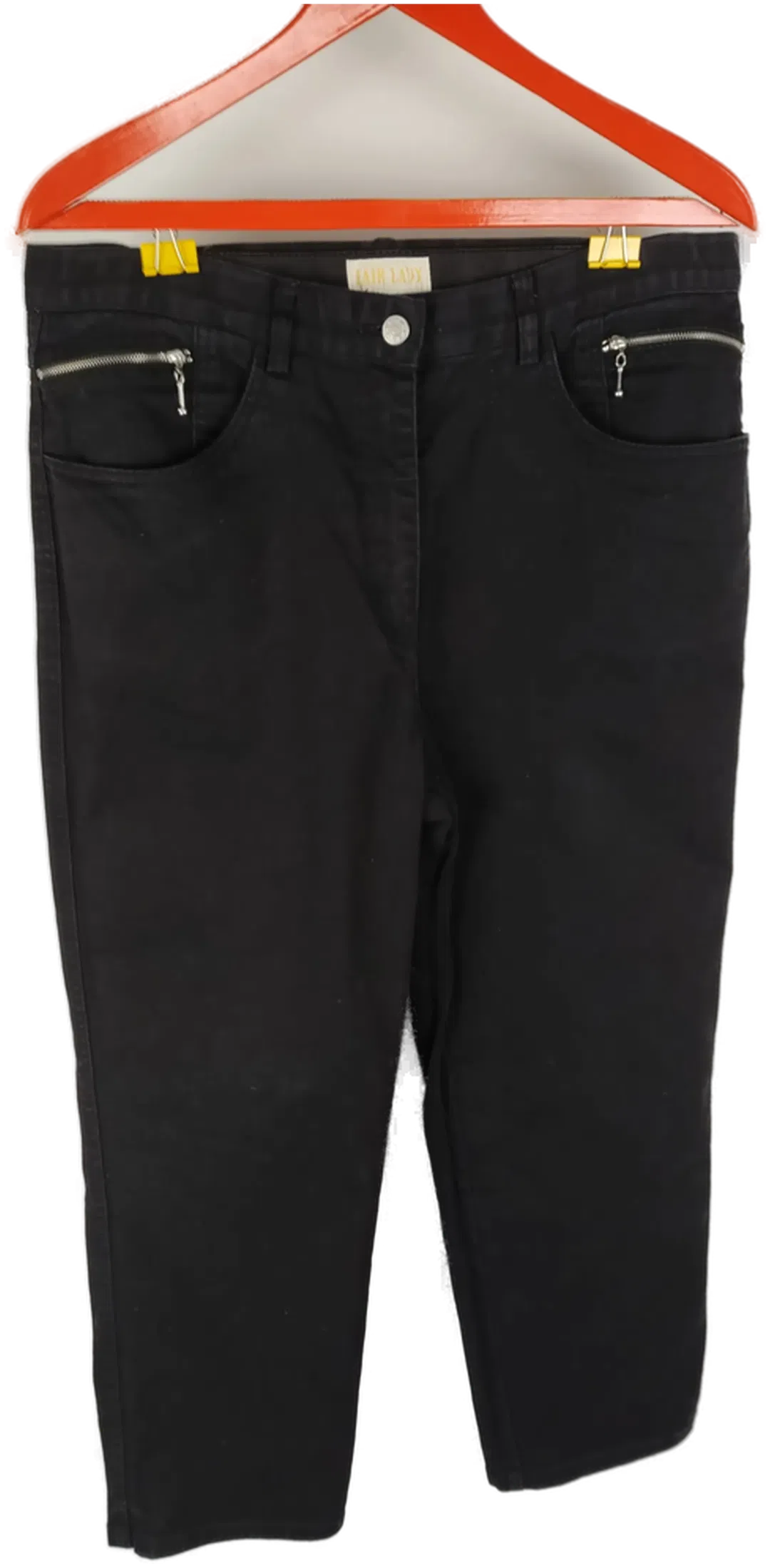  Fair Lady Damen-Jeans schwarz - XXL/44 - Bild 4