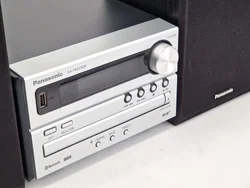 Panasonic SC-PM250B Micro HiFi System (DAB+, Bluetooth, CD, USB) – Schwarz/Silber - Bild 2