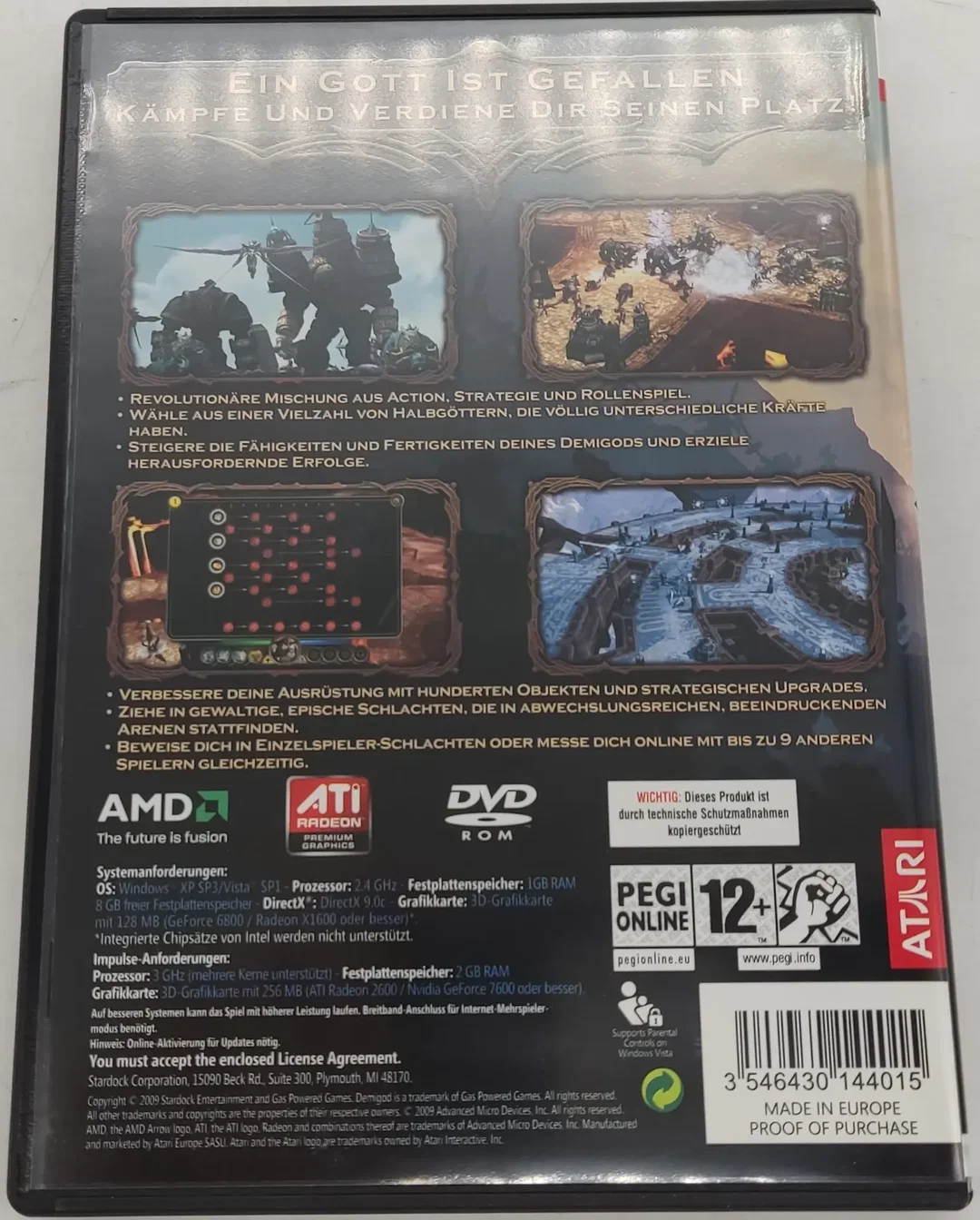 PC Game DVD-ROM Demigod – Bild 3
