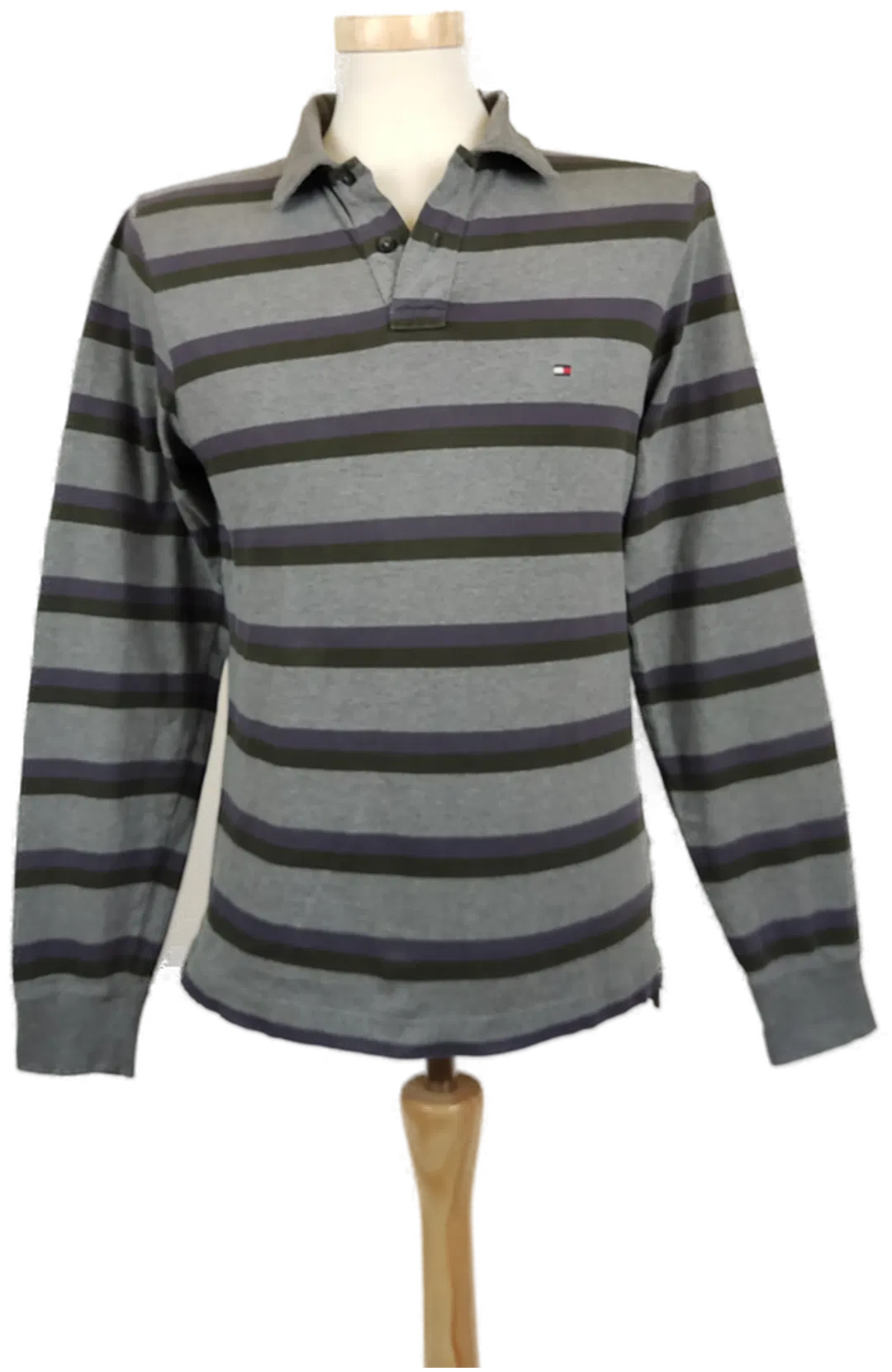 Tommy Hilfiger Herren Shirt grau Gr.M - Bild 4